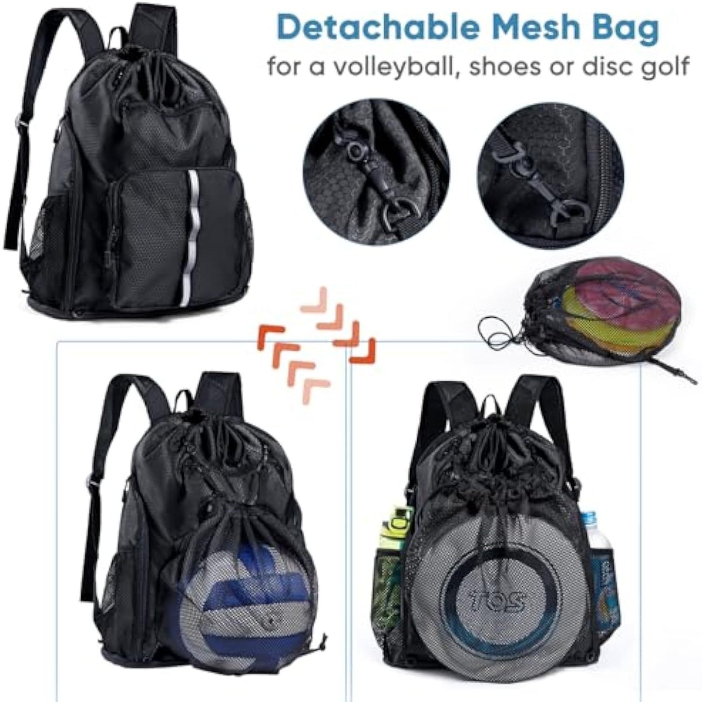Vielseitiger Sport- und Freizeit-Rucksack Brehn