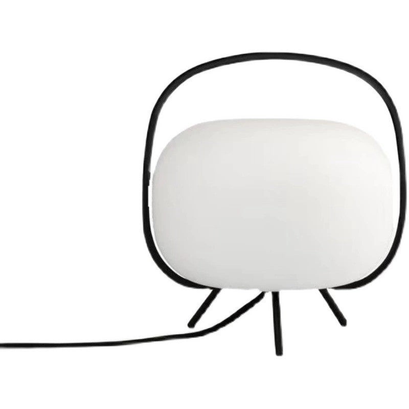 Moderne Minimalistische Tischlampe mit elegantem geschwungenem Design