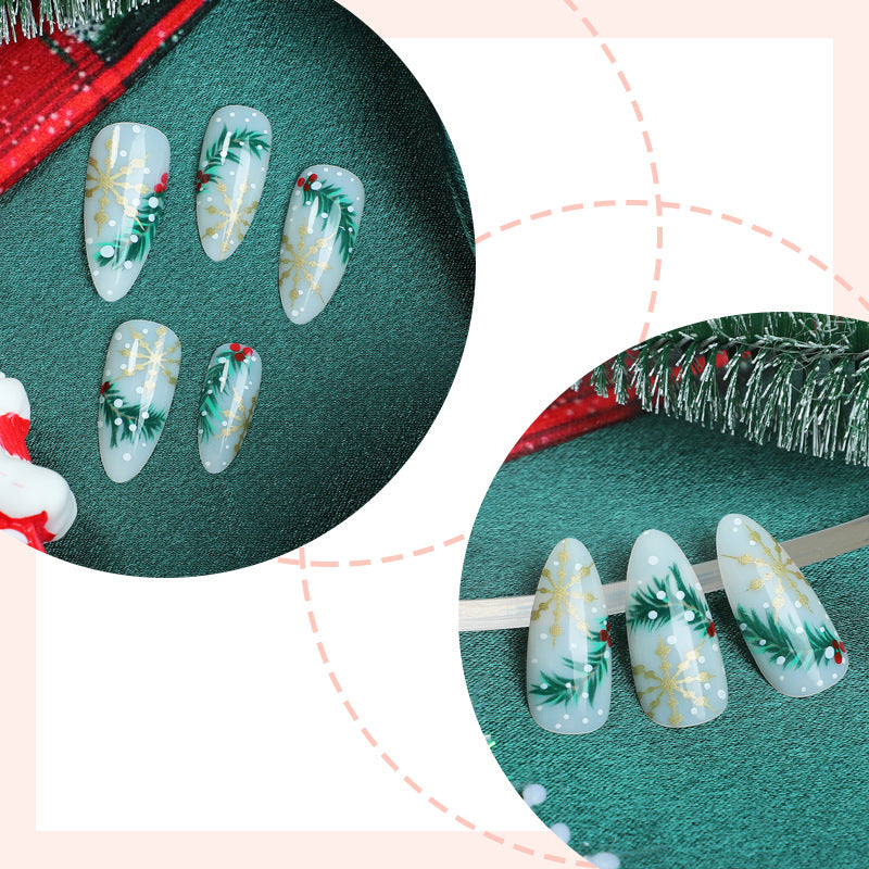 Saisonale Urlaubs-Themen Press-On Nail Set Brehn