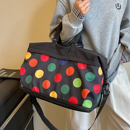 Multifunktionale Reisetasche mit Punkten