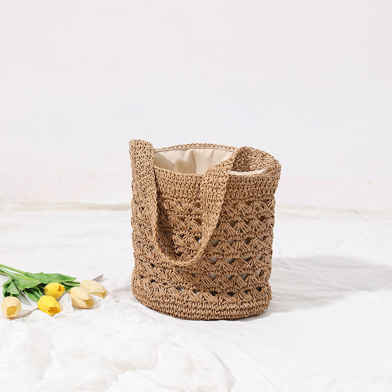 Handgefertigte Makramee-Shopper-Tasche Brehn