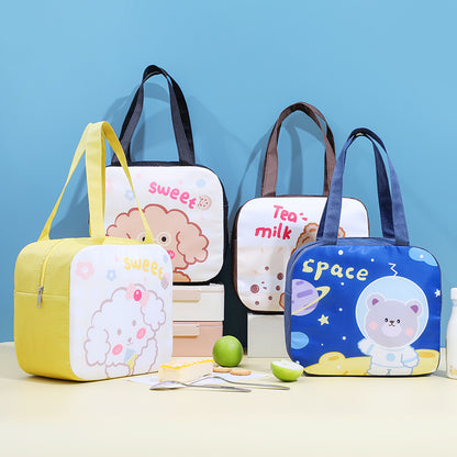 Süßes Cartoon-Isoliertes Lunchbag