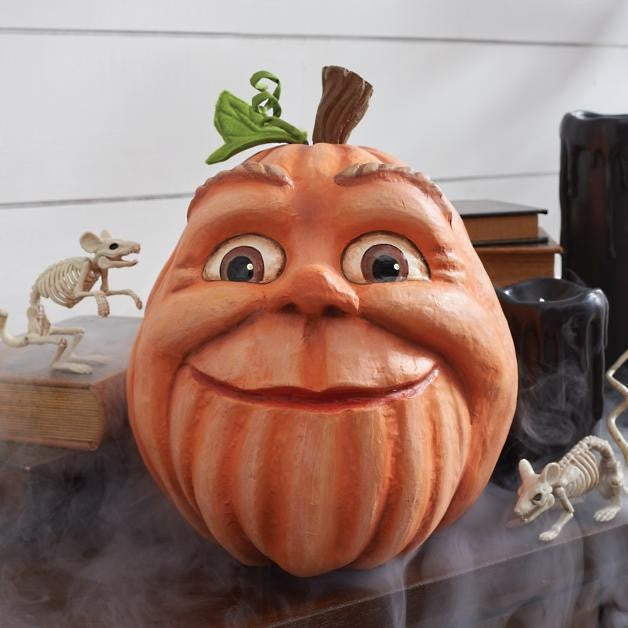 Lustige Halloween Kürbisfigur Brehn