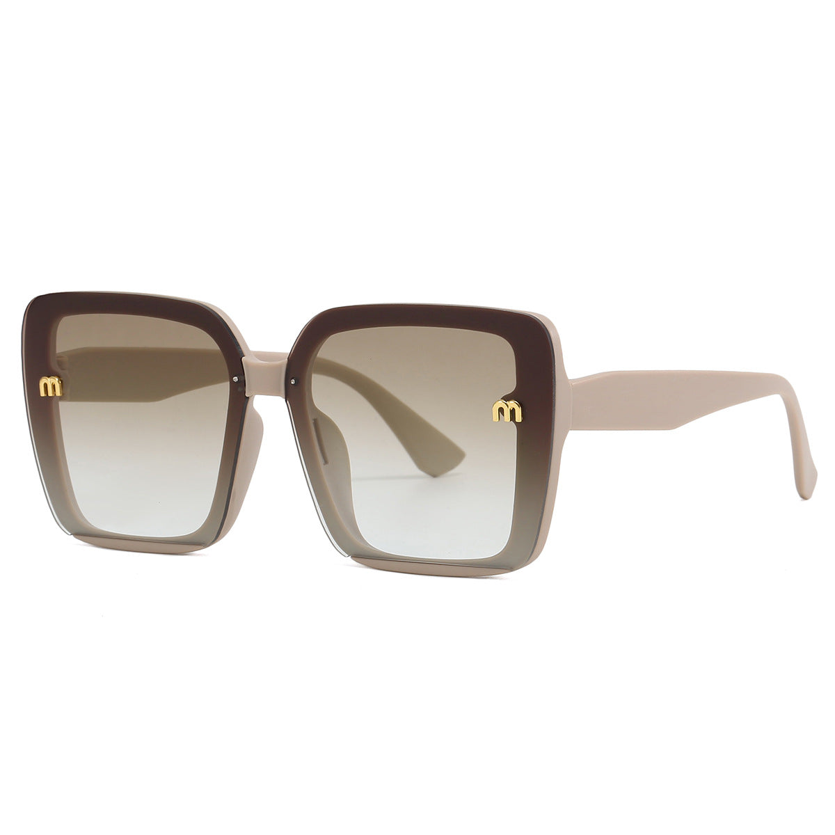 Damen quadratische Sonnenbrille mit elegantem Rahmen Brehn
