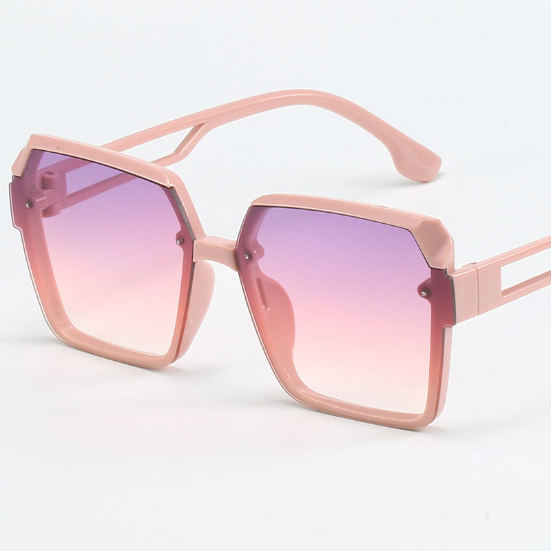 Damen modische quadratische Sonnenbrille mit filigranem Design Brehn