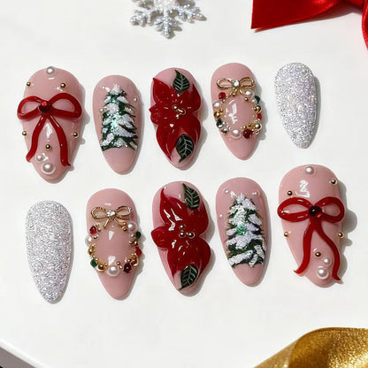 Festliches, urlaubsbezogenes Press-On-Nail-Art-Set Brehn 1790636494