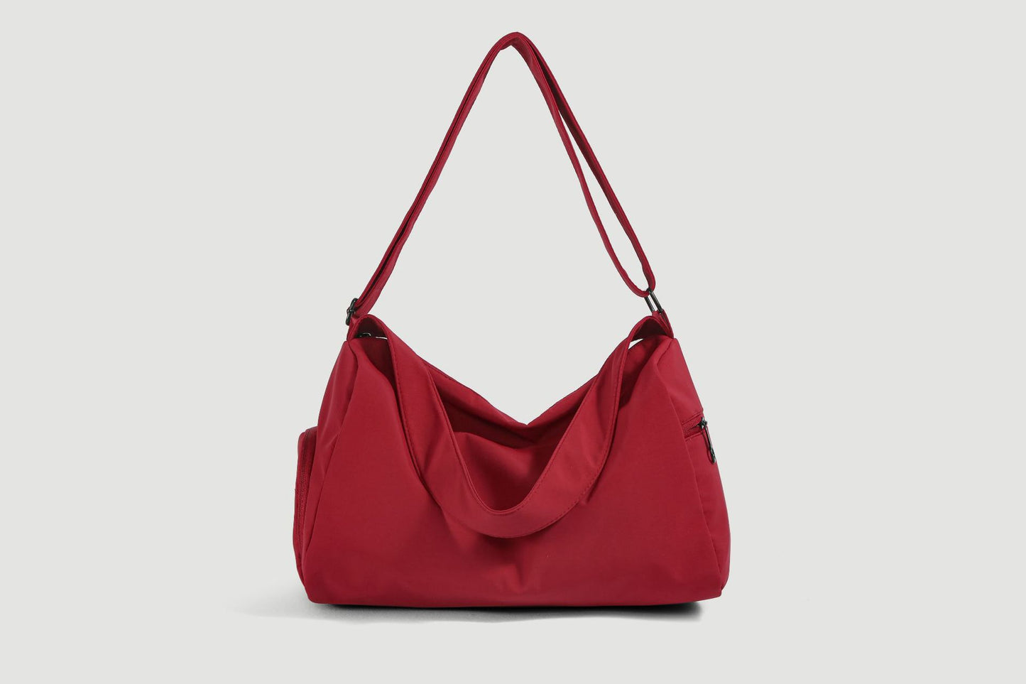 Schlanke Mehrfach-Taschen Schultertasche