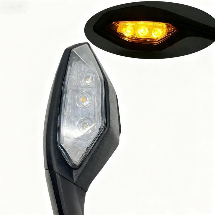 Verstellbare Led Motorrad Rückspiegel Brehn