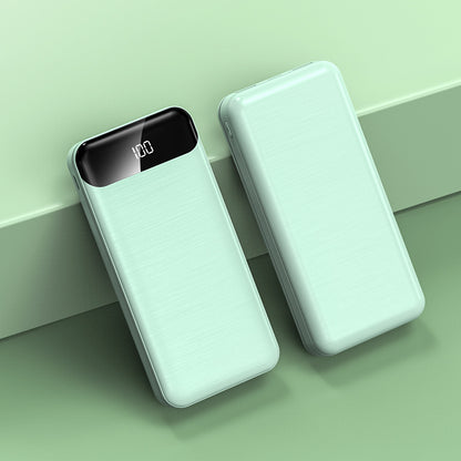 Ultra-Schlanke Powerbank mit Lcd-Display und Schnellladefunktion Brehn
