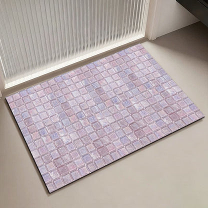 Mosaikmuster Badmatte Brehn