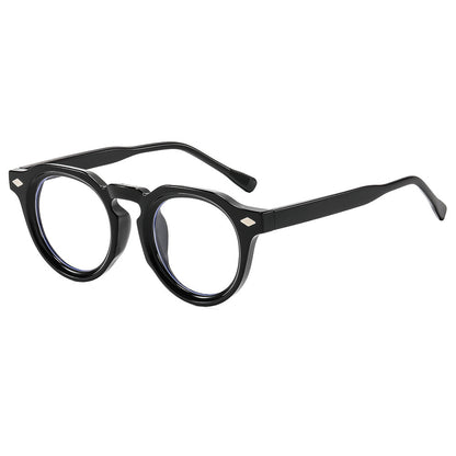 Retro-inspirierte runde Rahmen Sonnenbrille Brehn
