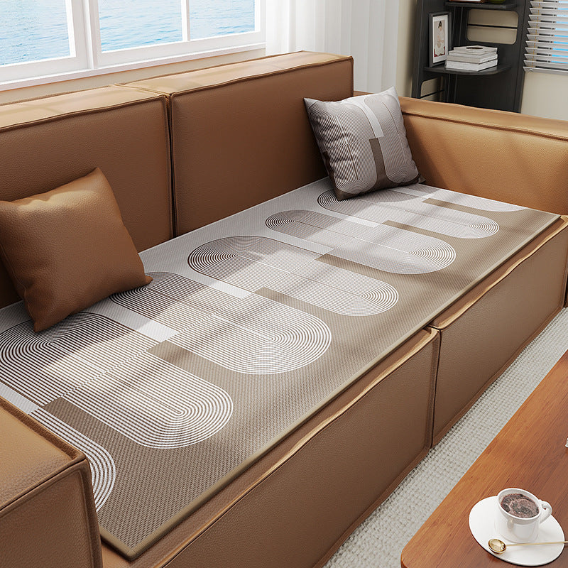 Stylische strukturierte Sofa-Schutzmatte Brehn