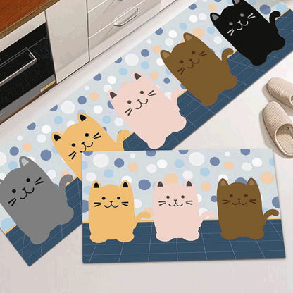 Katzen-Themen Küchenmatte Brehn