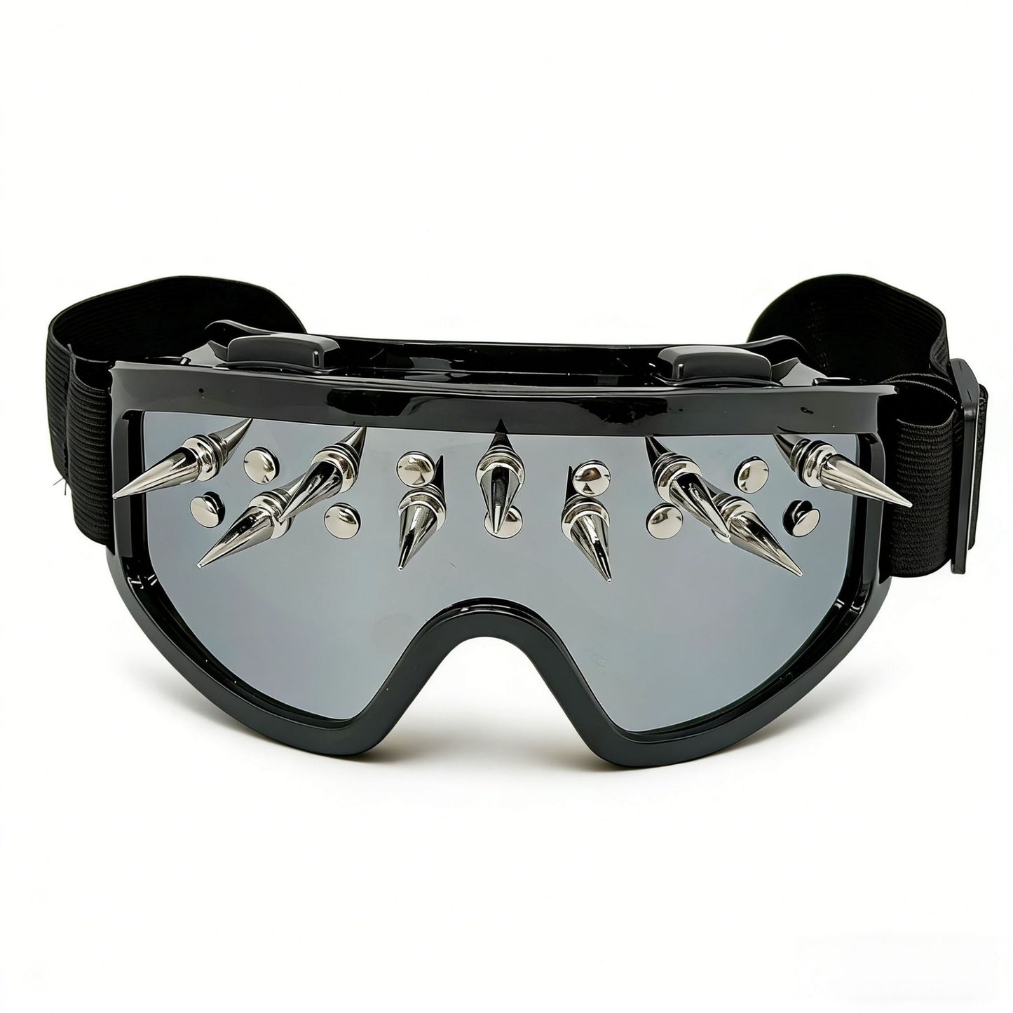 Damen Sportliche Schutzbrille mit Punk-inspiriertem Design Brehn
