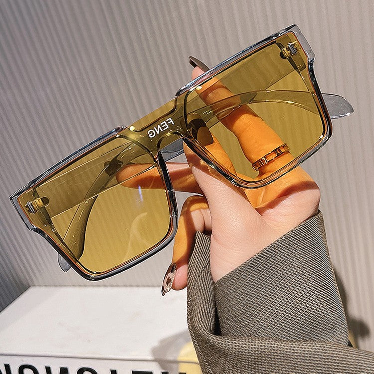 Damen modische quadratische Sonnenbrille mit robustem Rahmen und hohem Tragekomfort Brehn