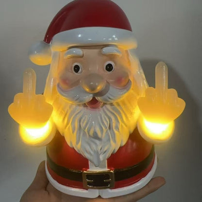 Humorvolle Weihnachtslicht-Figur Brehn