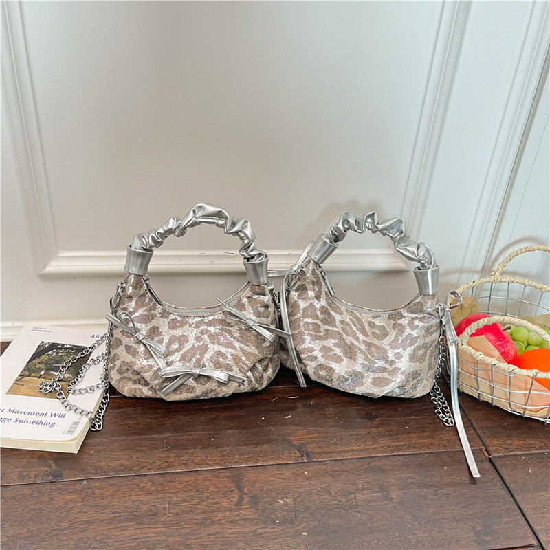 Tierdruck Schultertasche