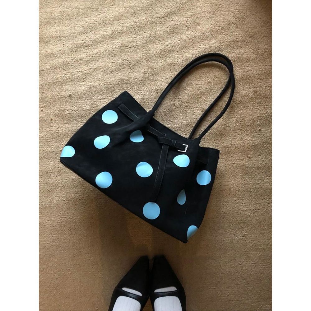 Stilvolle Polka Dot Tragetasche Brehn
