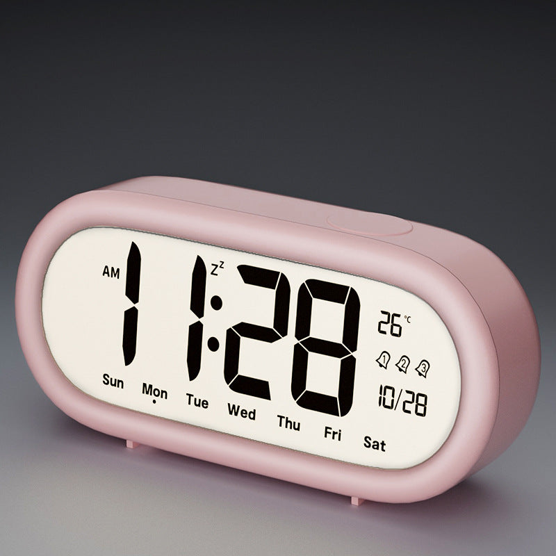 Digitaler Wecker mit Temperaturanzeige und Alarmfunktion Brehn