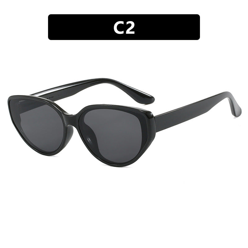 Damen Cat-Eye Sonnenbrille mit modischem Schildkrötenmuster und UV-Schutz Brehn
