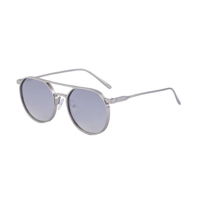 Damen modische Sonnenbrille im stilvollen runden Design Brehn