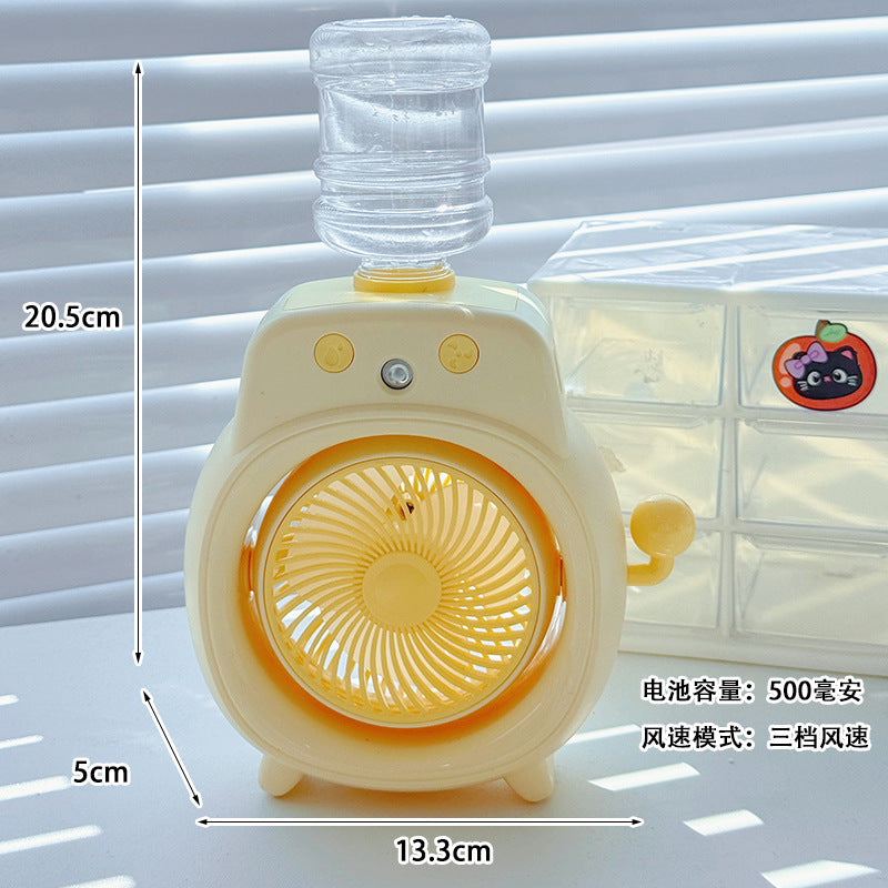 Tragbarer Usb Ventilator mit Wassersprühfunktion Brehn