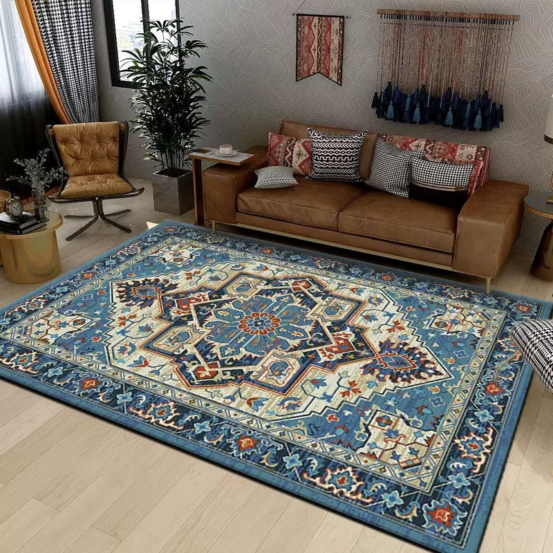 Dekorativer Bohemian-Teppich