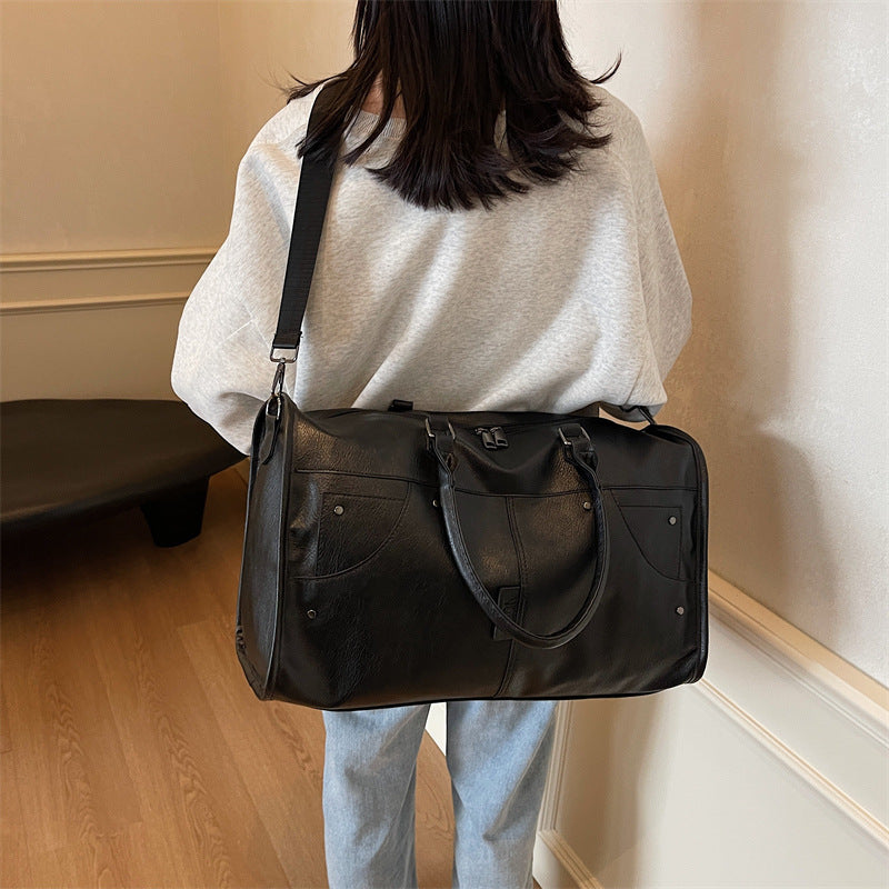 Elegante Ledertasche mit Stilvollem Design und Vielseitigen Trageoptionen Brehn