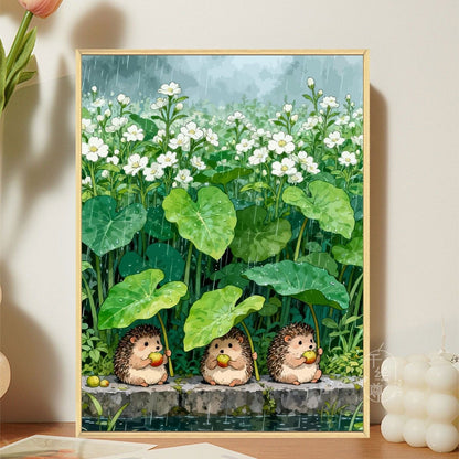 Illustrative Canvas Print Brehn