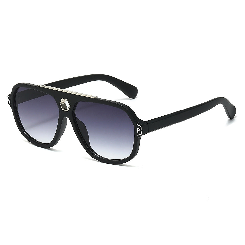 Statement Geometrische Schildbrille Brehn