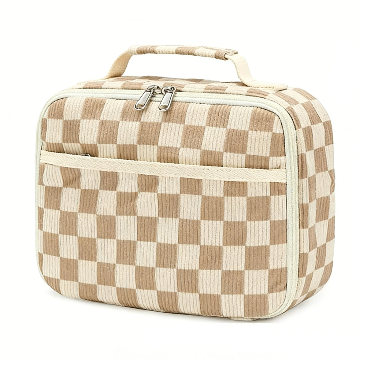 Erdbeerdruck isolierte Lunch-Tasche