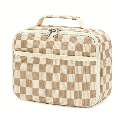 Erdbeerdruck isolierte Lunch-Tasche