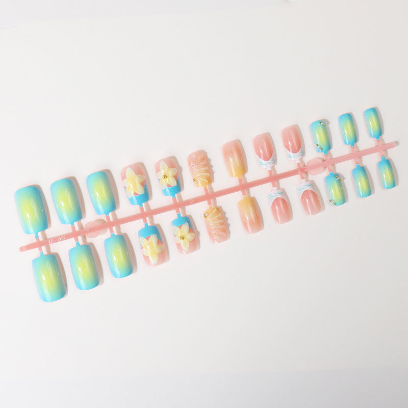 Künstlerische Press-On-Nagelspitzen Brehn