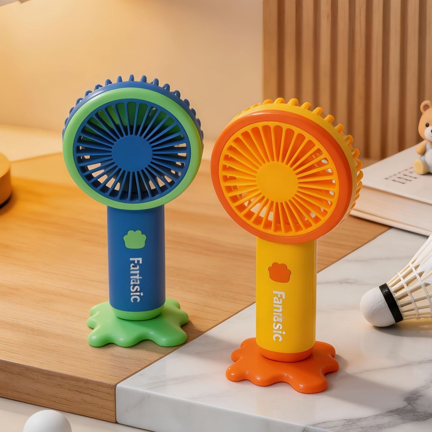 Unisex Tragbarer Handventilator mit ergonomischem Design und USB-Ladefunktion Brehn