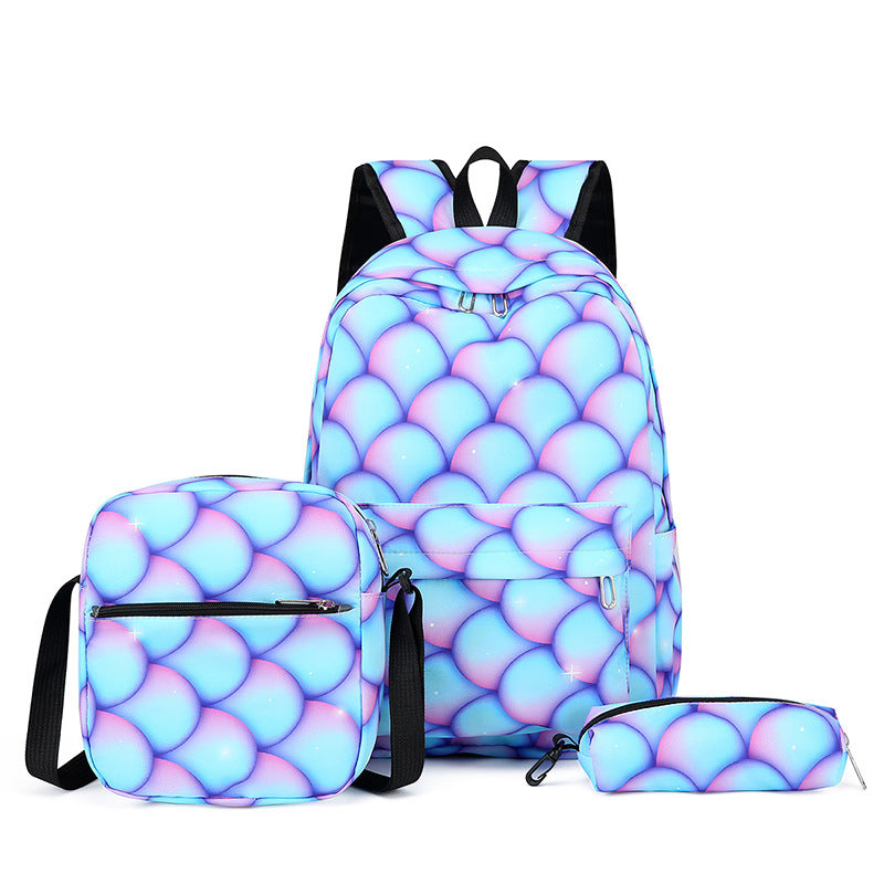 Stilvoller Rucksack mit Passendem Crossbody Bag und Stiftetui Brehn