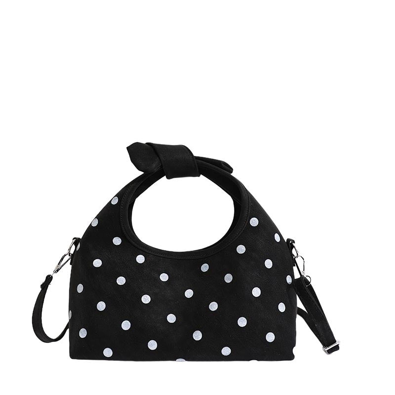 Charmante Punktmuster Handtasche