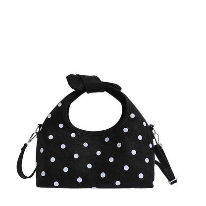Charmante Punktmuster Handtasche