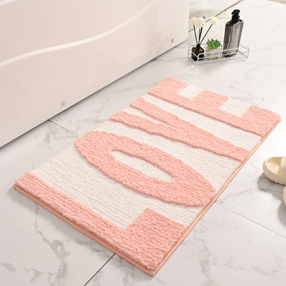 Moderne abstrakte Badematte Brehn