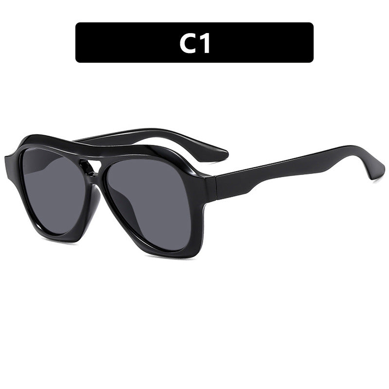 Damen modische Sonnenbrille mit einzigartigem Design und schützendem UV-Filter Brehn
