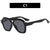 Damen modische Sonnenbrille mit einzigartigem Design und schützendem UV-Filter Brehn