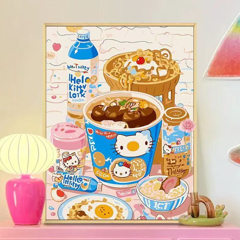 Niedliches bäckerei-themed Wandkunstdruck Brehn