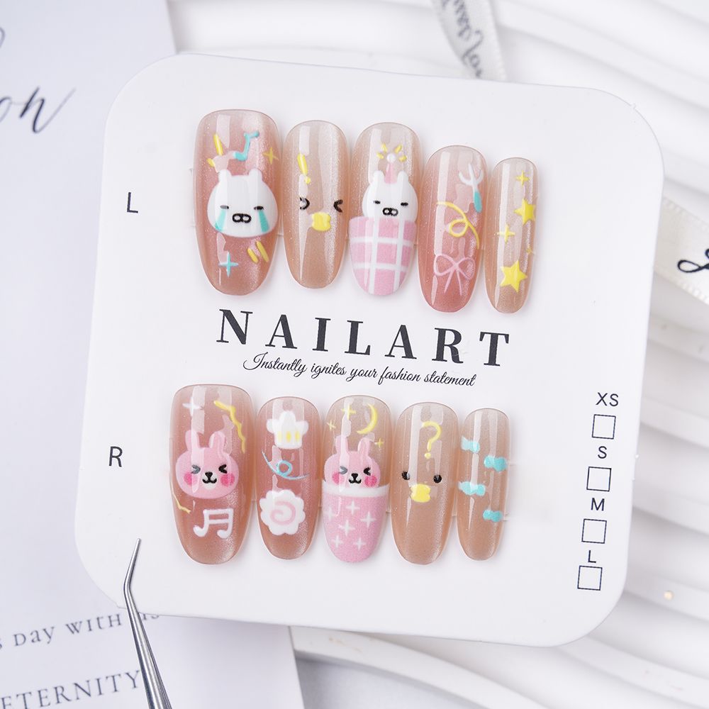 Kunstnägel mit Elegantem Ombre-Effekt und Glitzer Brehn
