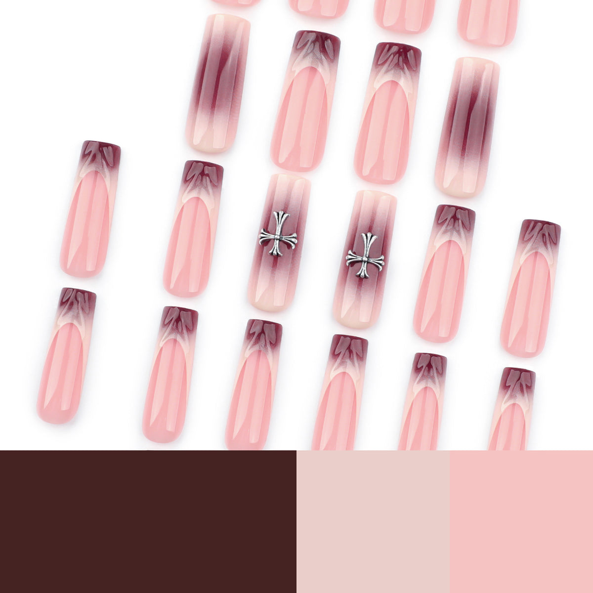 Kunstvolle Gel-Nägel im Glamour-Stil Brehn