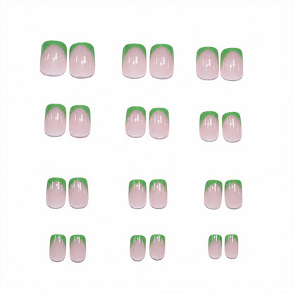Kunstnagelset mit bunten Farbverläufen Brehn