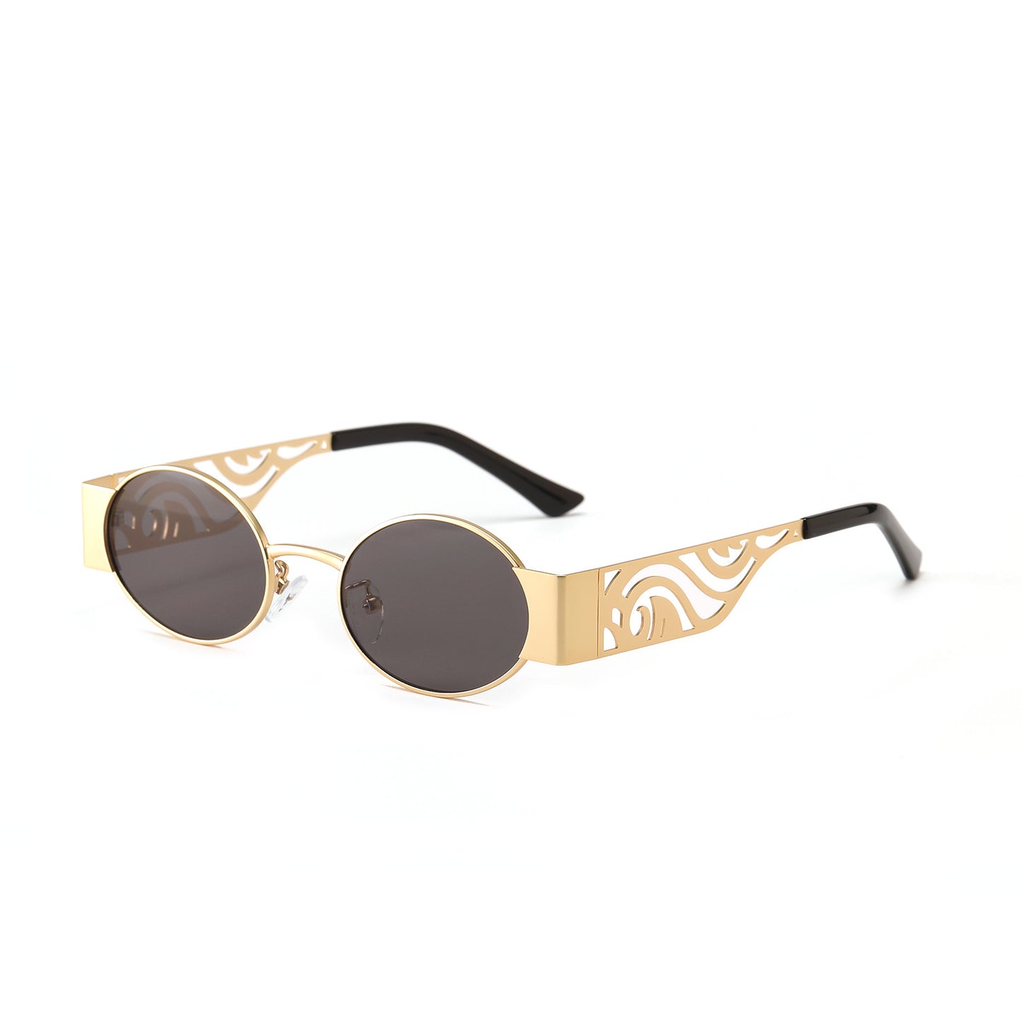 Damen modische runde Sonnenbrille mit außergewöhnlichem Design Brehn