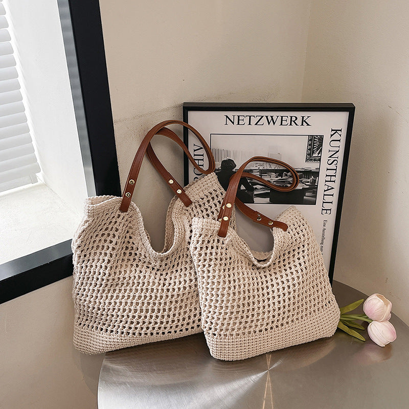 Handgewebte Strandtasche