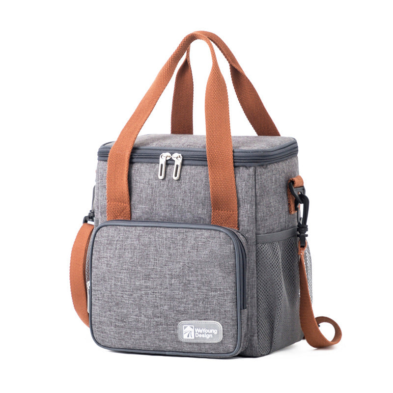 Damen Isolierte Kühltasche mit verstellbarem Schultergurt und mehreren Fächern Brehn