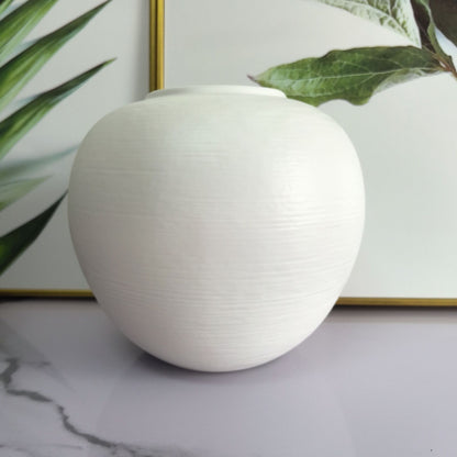 Elegante strukturierte Keramikvase Brehn