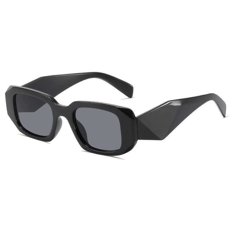 Bold Leopard Print Übergroße Sonnenbrille Brehn