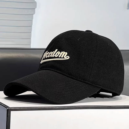 Herren Freizeit Freiheit Bestickte Baseballmütze Brehn